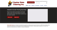 Desktop Screenshot of gopherstatecleaning.com